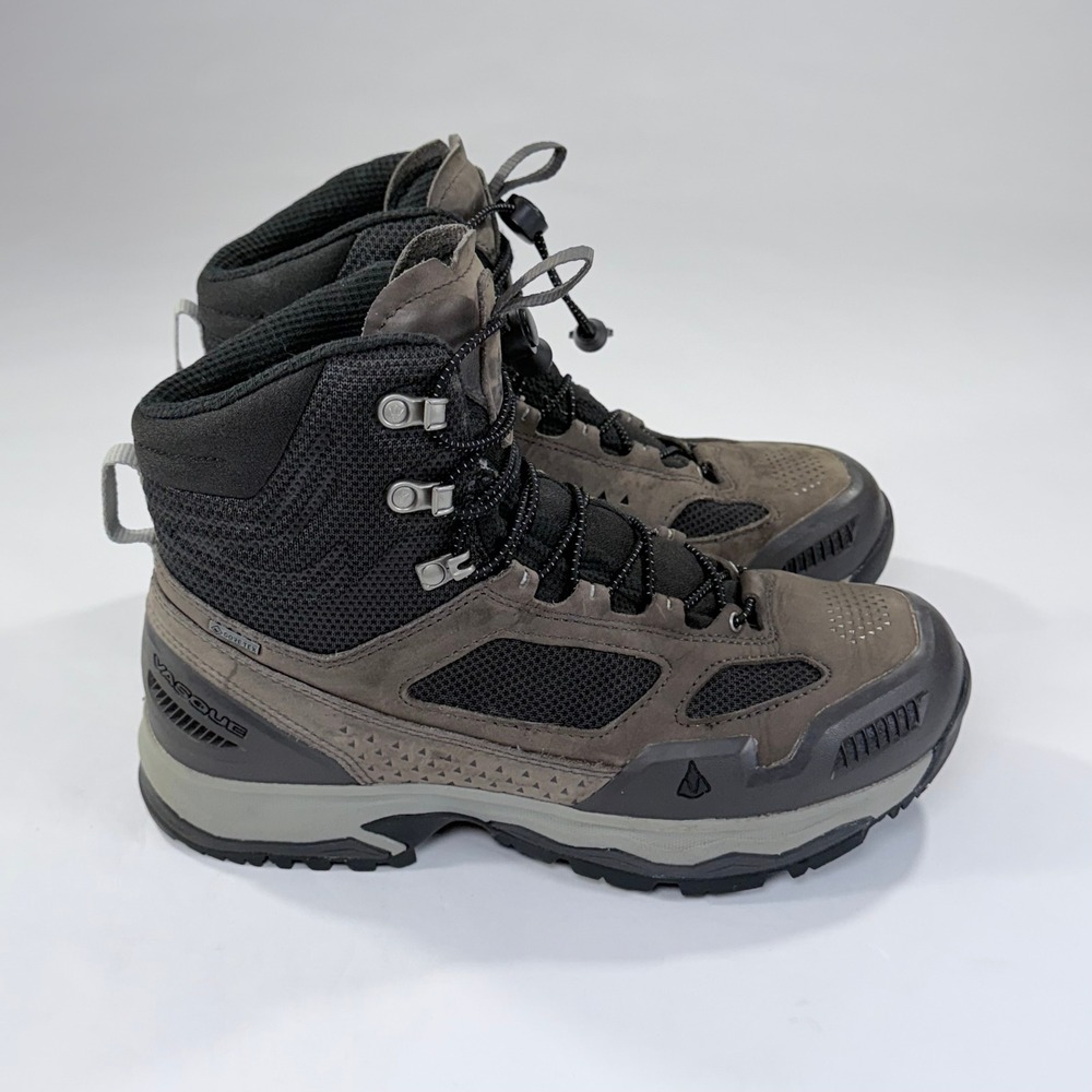 Vasque Breeze AT GTX Hiking Boot Mens 8.5 Brown Gray Gorpcore Outdoor Trail 7046